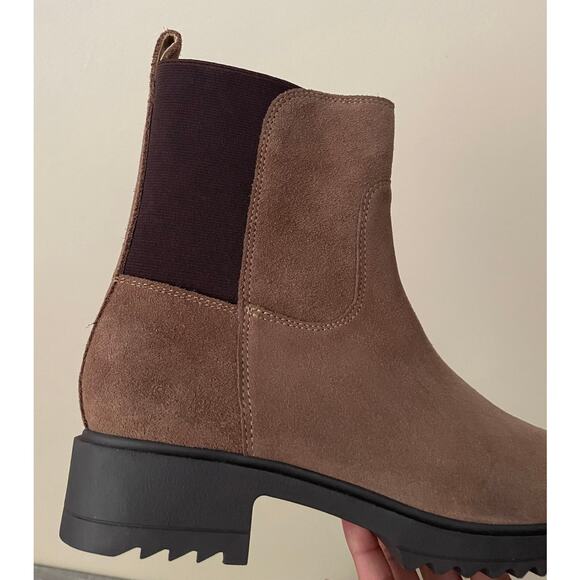 New Blondo Colbee Womens Size 8 Brown Suede Leather Waterproof Boots - Picture 13 of 14